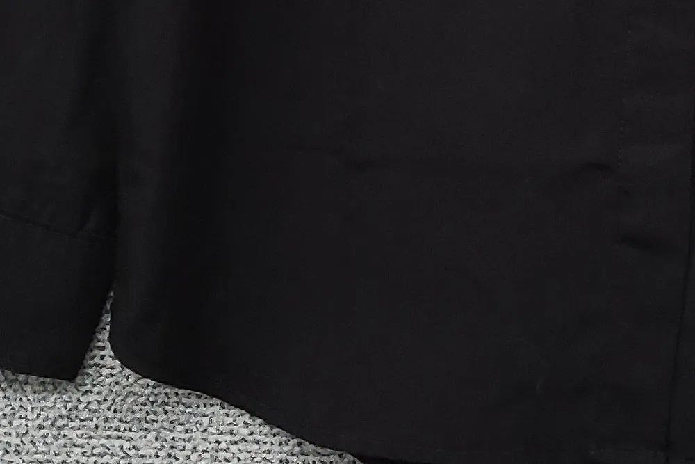 셀렙샵 블랙 레이온 셔츠 55 8