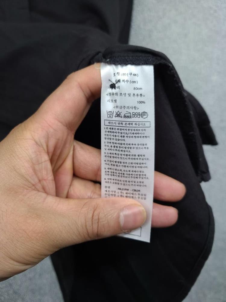 셀렙샵 블랙 레이온 셔츠 44 11