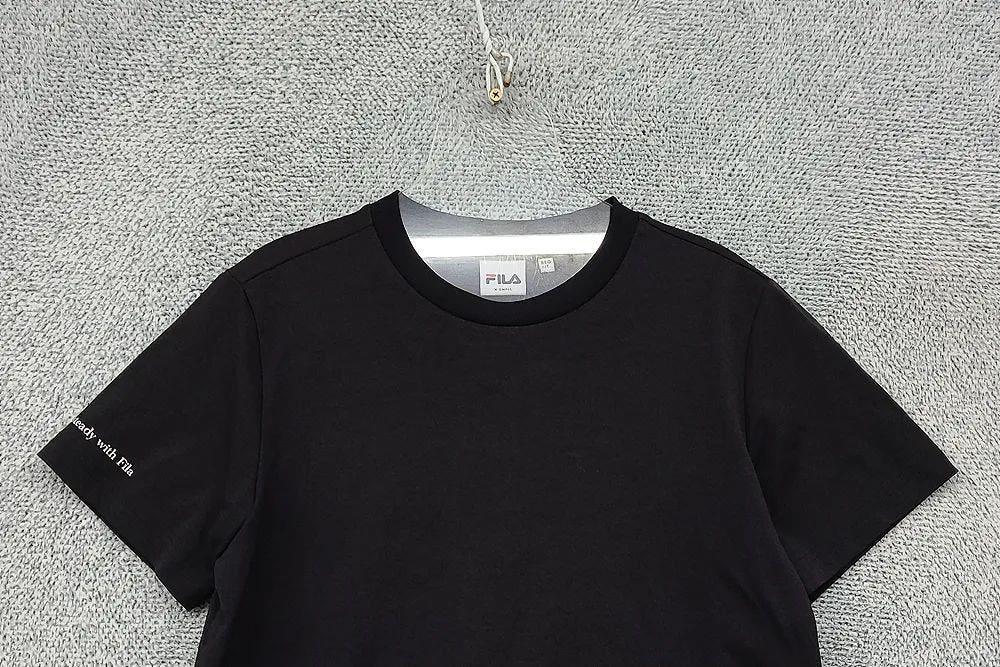 휠라 블랙 반팔티 X-SMALL 5