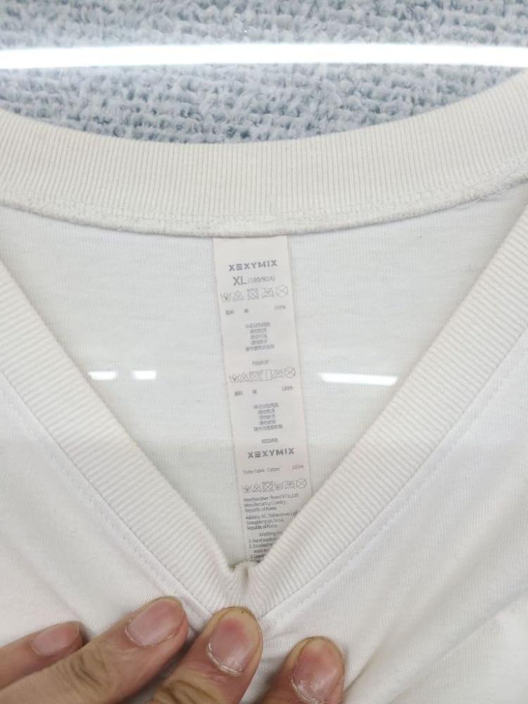 젝시믹스 프린팅 화이트 반팔티 XL 10