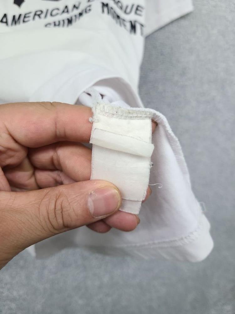 엠엘비 프린팅 화이트 반팔티 95 10