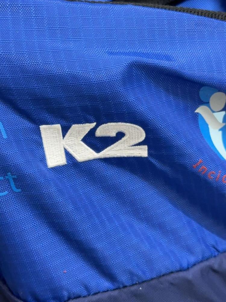 K2 블루 등산 기능성 가방 백팩 35L 5