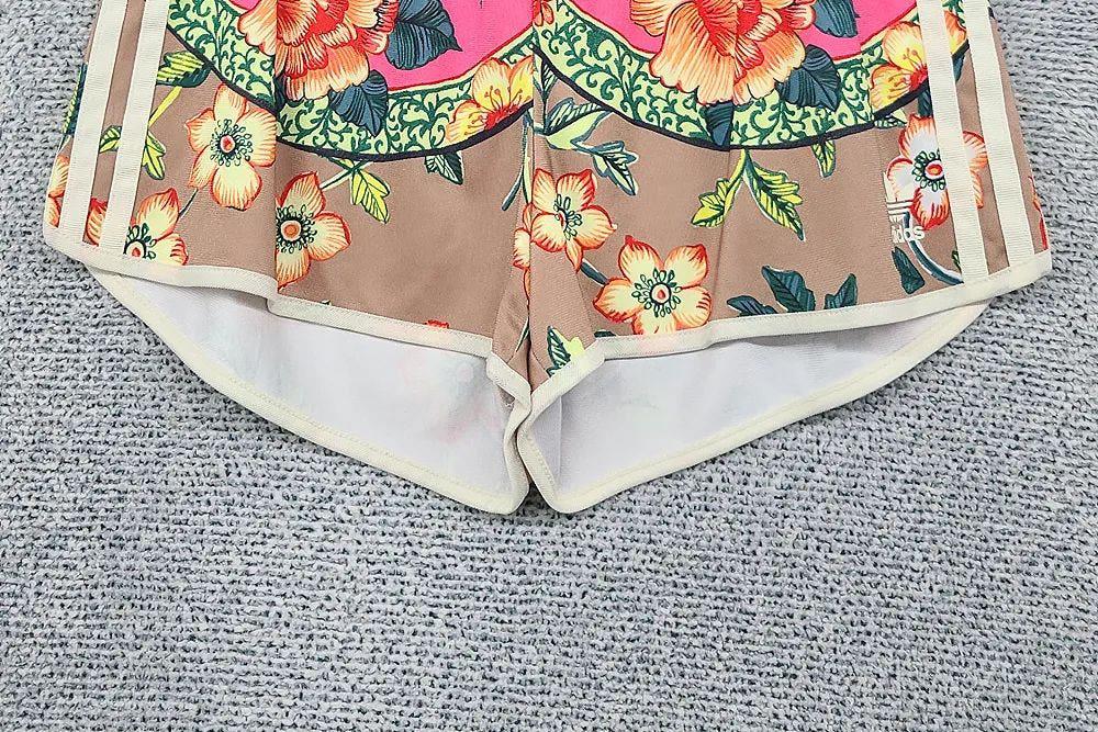아디다스 빈티지 패턴 쇼츠 반바지 090 6