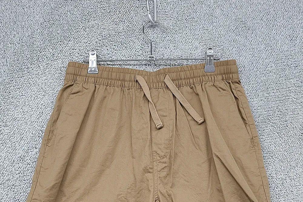 그루브라임 카멜 코튼 밴딩 반바지 L 5