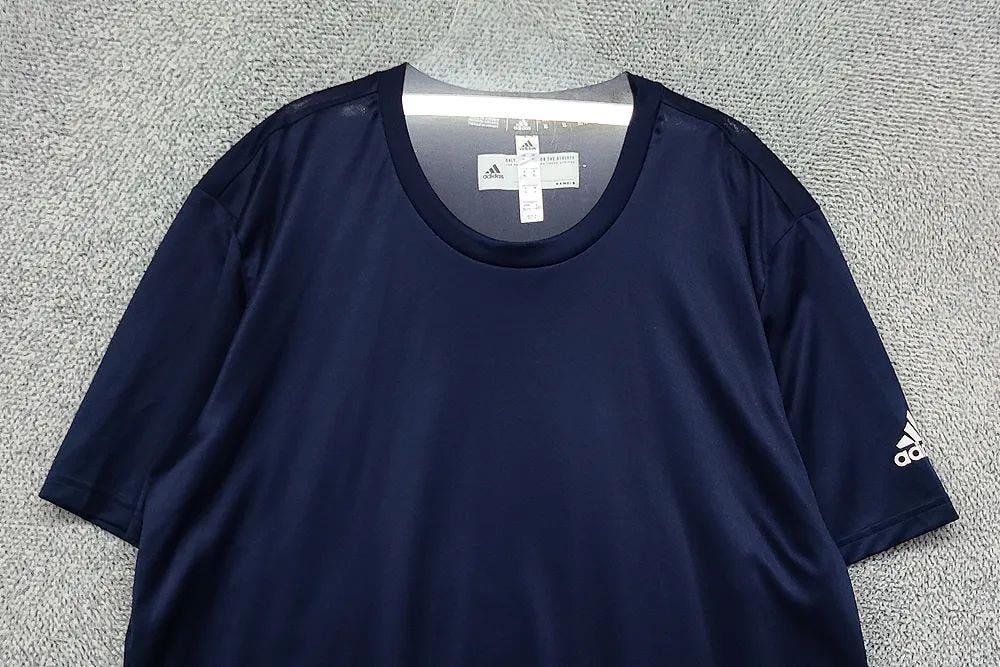 아디다스 네이비 기능성 트레이닝 반팔티 XL 5
