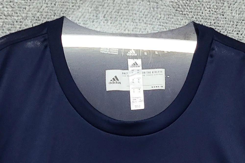 아디다스 네이비 기능성 트레이닝 반팔티 XL 7