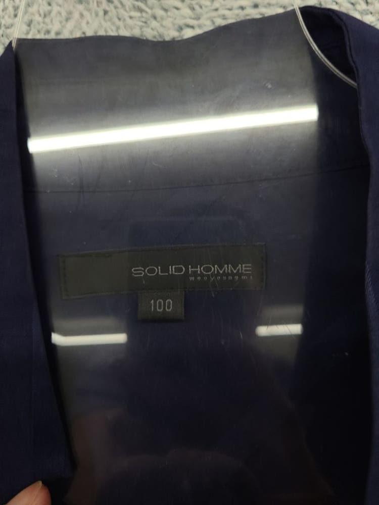 솔리드옴므 네이비 셔츠 100 9