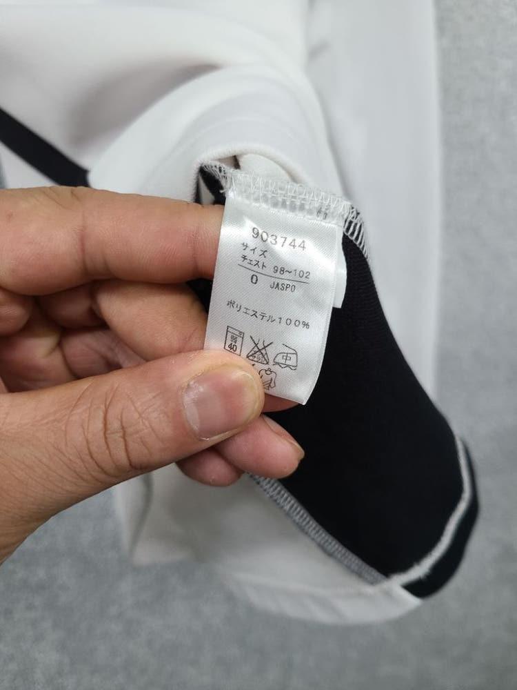 푸마 화이트 기능성 트레이닝 긴팔 카라티 XL 10