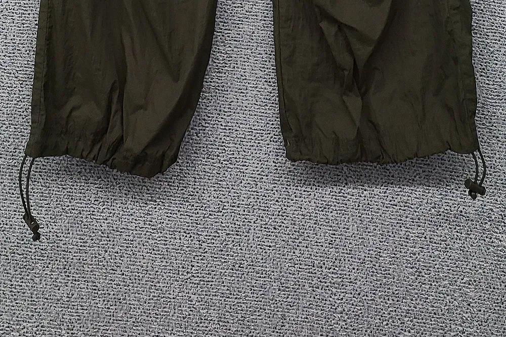 코드그라피 카키 입체 포켓 바지 M 8