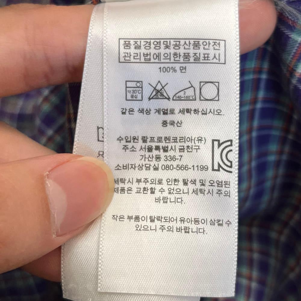 폴로랄프로렌 체크 셔츠 (LG) 6