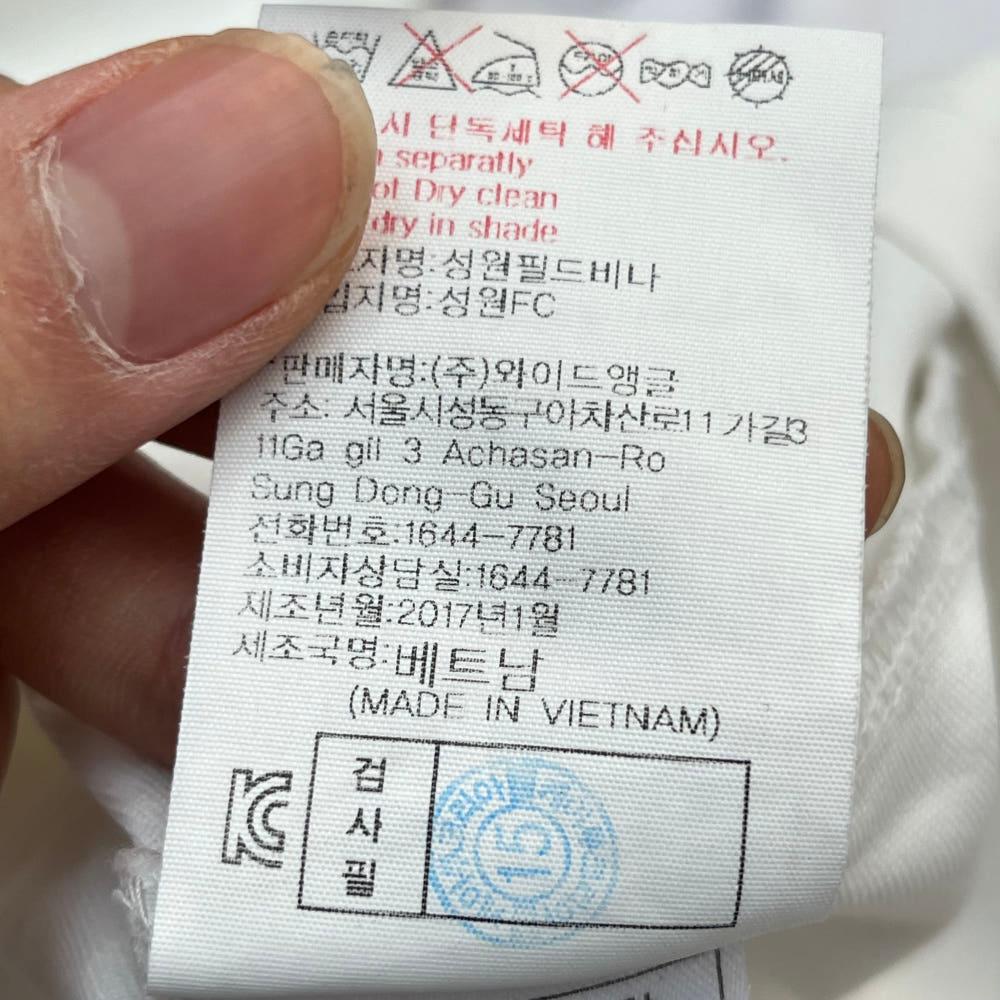 와이드앵글 여성 골프 카라 긴팔 티셔츠 (105) 7