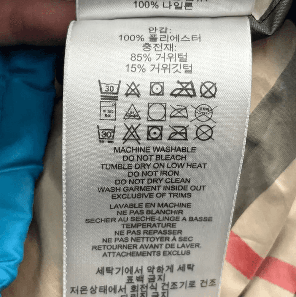 버버리 키즈 구스다운 패딩 (6Y) 6