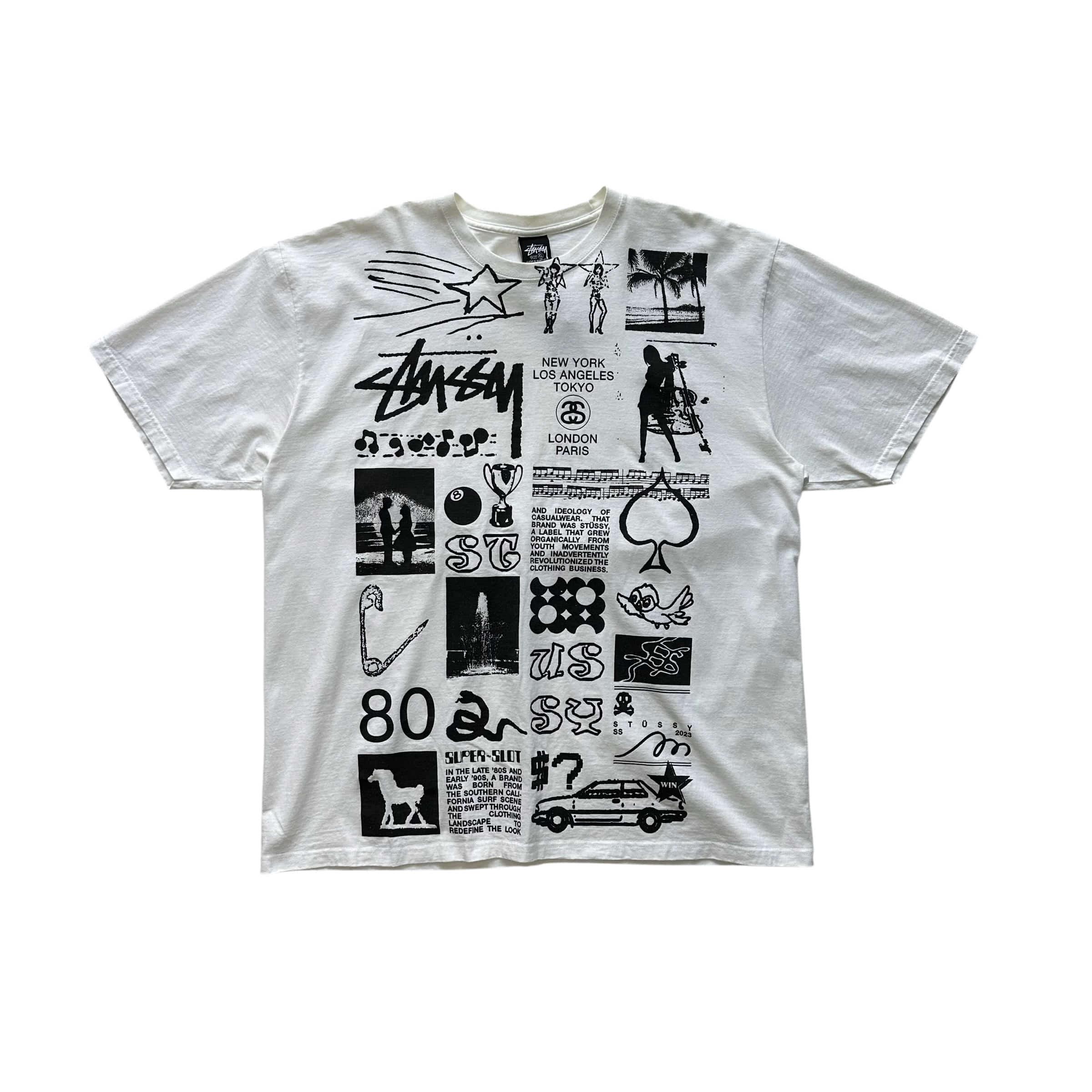 [105] Stussy Sara T shirt 6