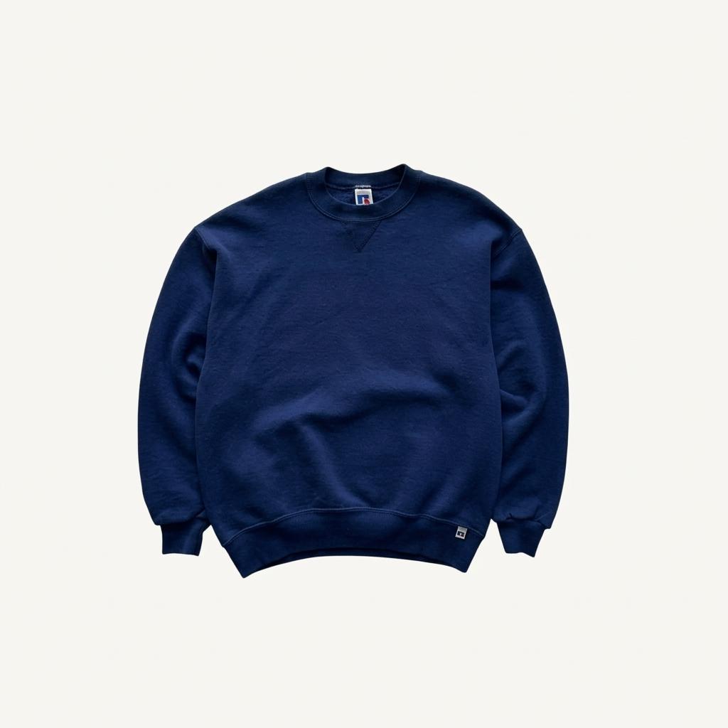 [100] 90's Russell Plain Sweatshirt USA Made 1