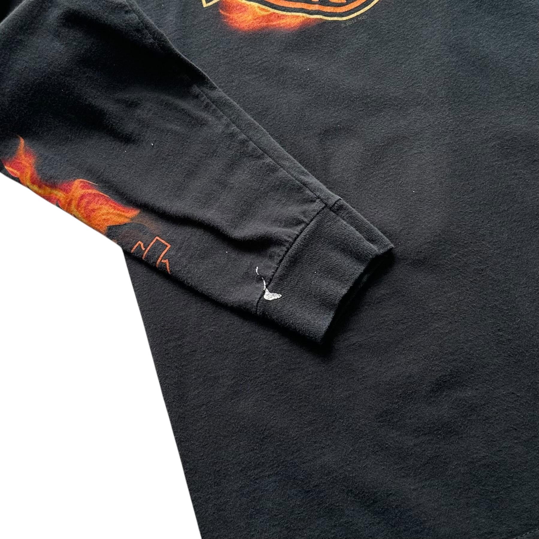 [93] Harley Davidson Flame Long Sleeve 9