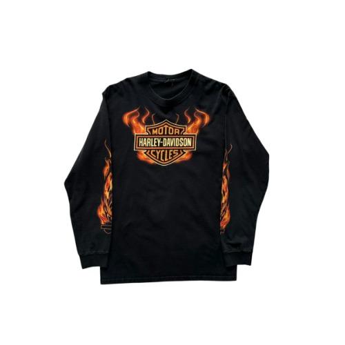 [93] Harley Davidson Flame Long Sleeve 2