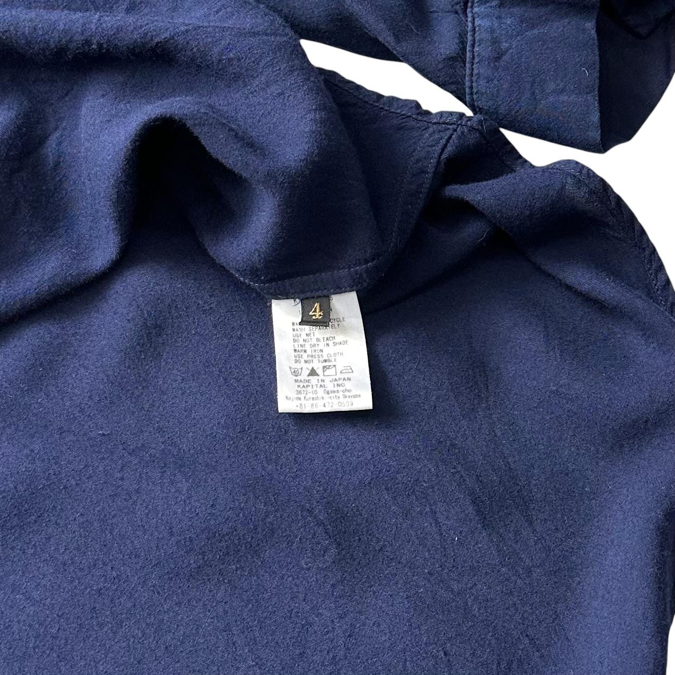 [105] Kapital Rayon Band Collar Shirt 10