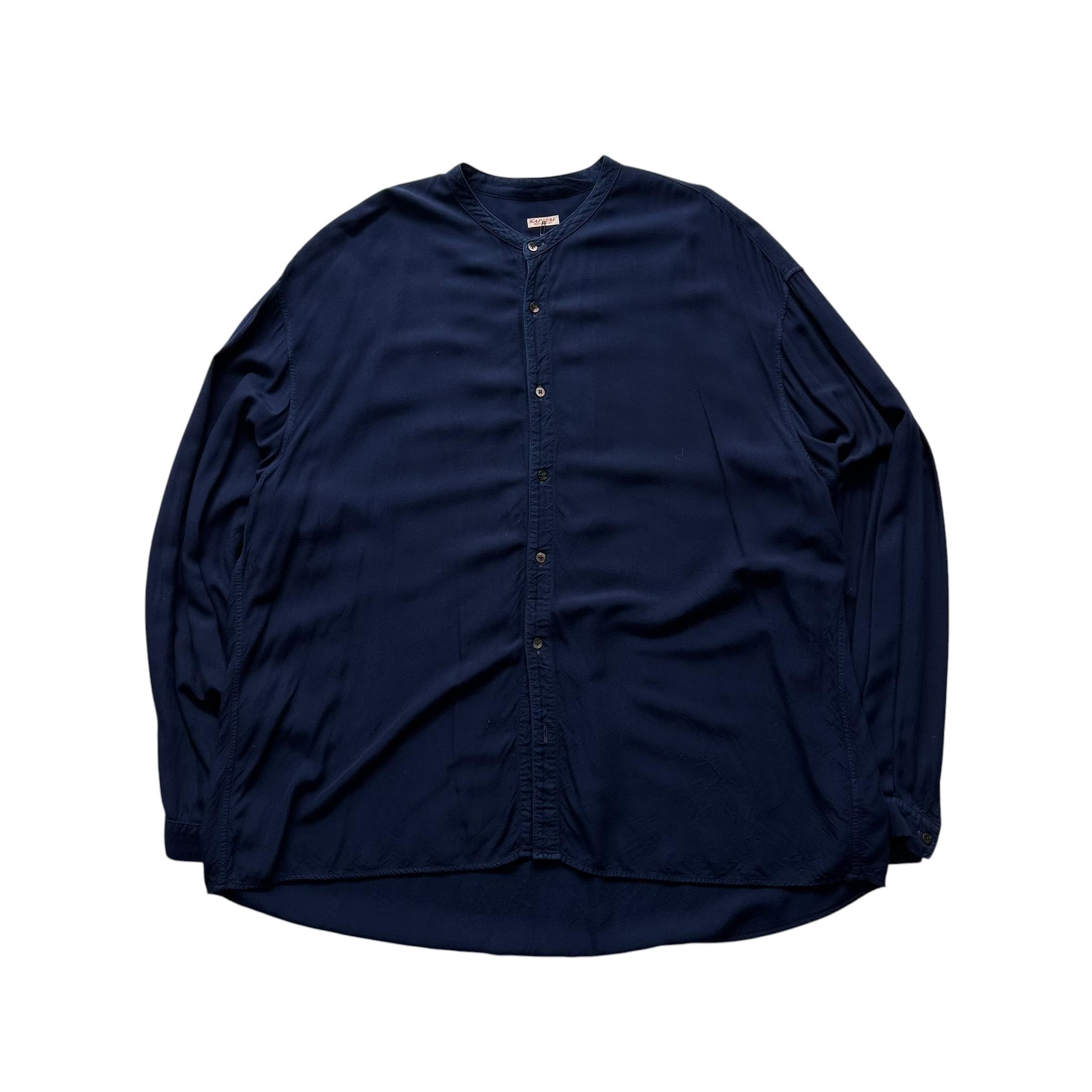 [105] Kapital Rayon Band Collar Shirt 7