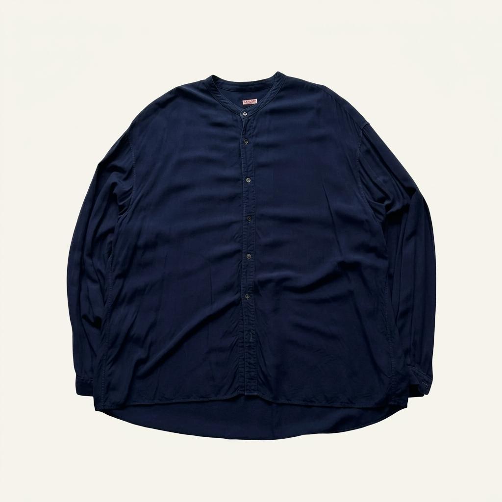 [105] Kapital Rayon Band Collar Shirt 1