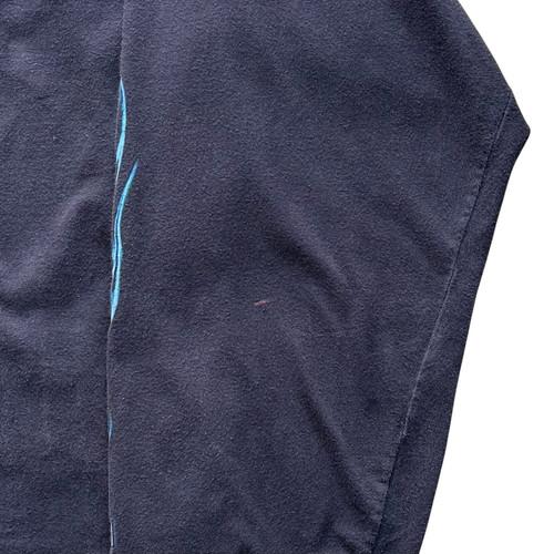 [110] Harley Davidson Blue Flame Long Sleeve 7
