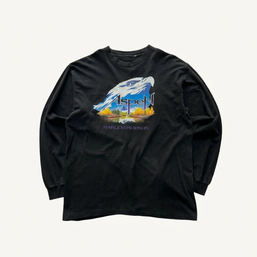 [103] 90's Harley Davidson Long Sleeve 1