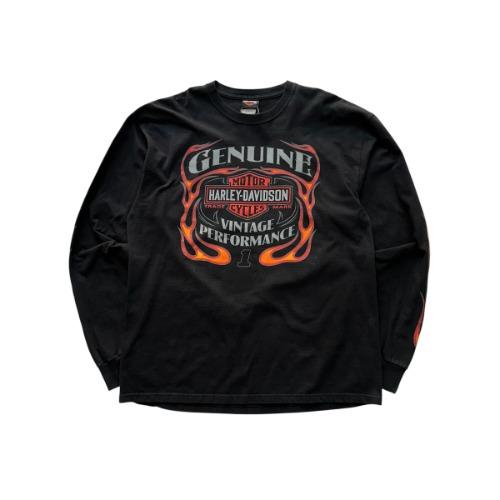 [103] Harley Davidson Flame Long Sleeve 2