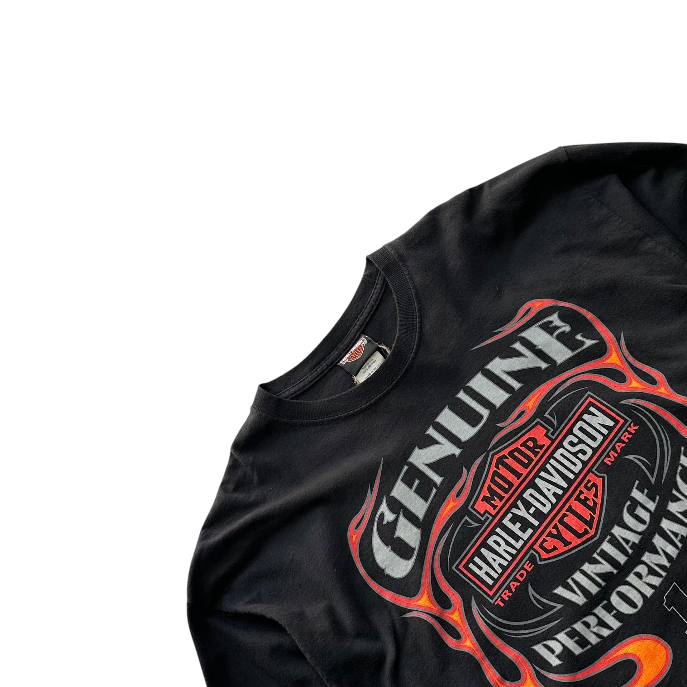 [103] Harley Davidson Flame Long Sleeve 8