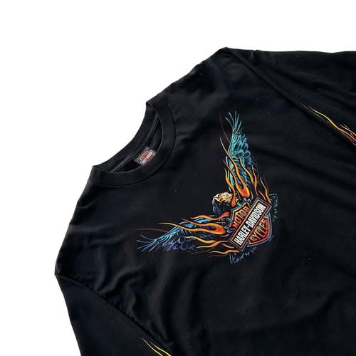 [105] Harley Davidson Flame Long Sleeve 3