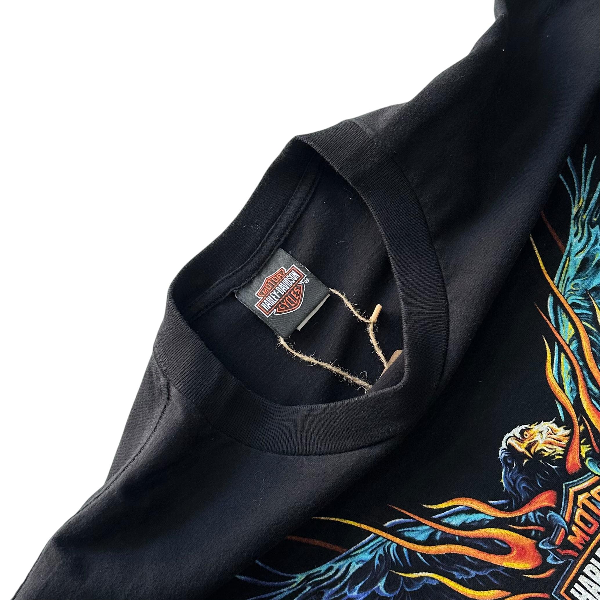 [105] Harley Davidson Flame Long Sleeve 9