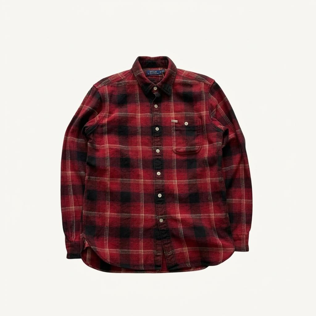 [95] Polo Ralph Lauren Flannel Shirt 1