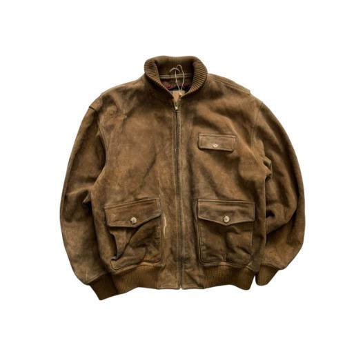 [105~] 90's Polo Country Suede Jacket 2