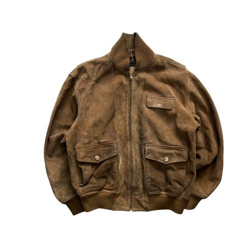 [105~] 90's Polo Country Suede Jacket 3