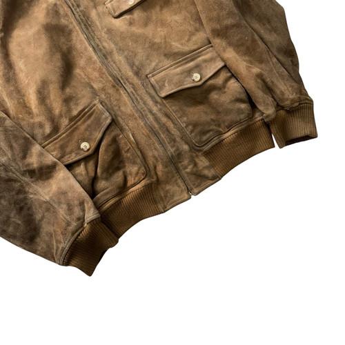 [105~] 90's Polo Country Suede Jacket 6