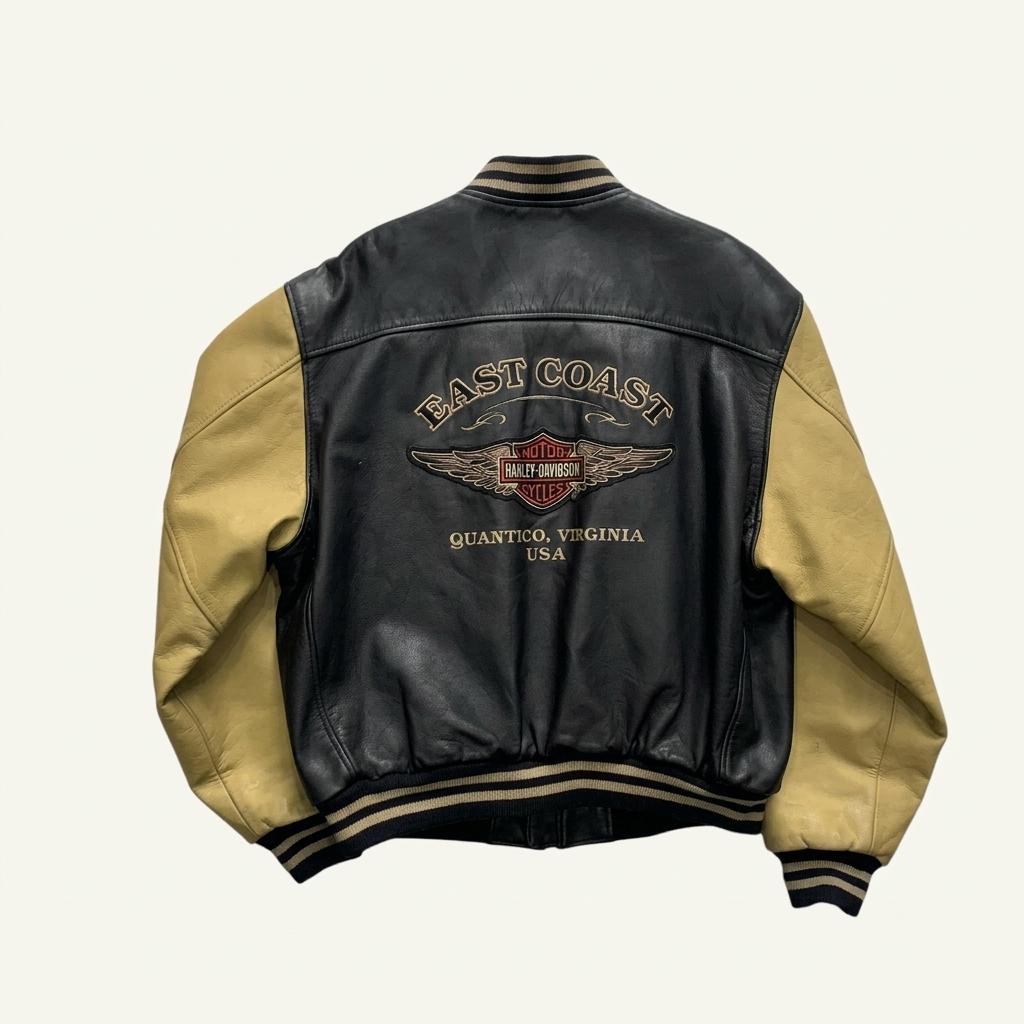 [105~] Harley Davidson Leather Jacket 1