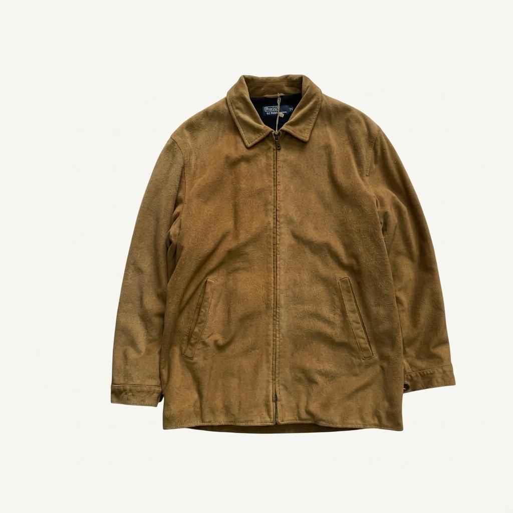 [100] Polo Ralph Lauren Suede Jacket 1