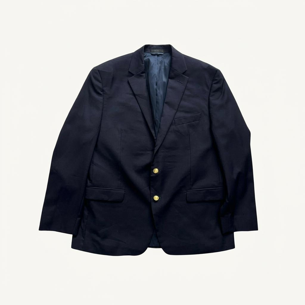 [44R] Ralph Lauren Gold Button Blazer [6] 1