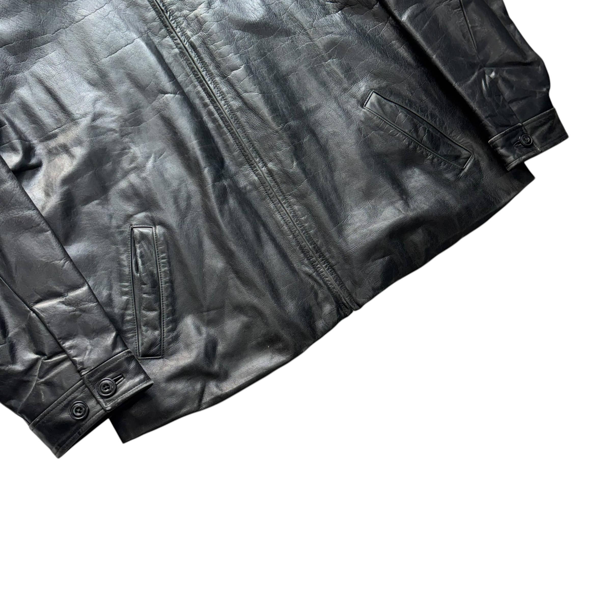 [105~110] OLD GAP Leather Jacket 9