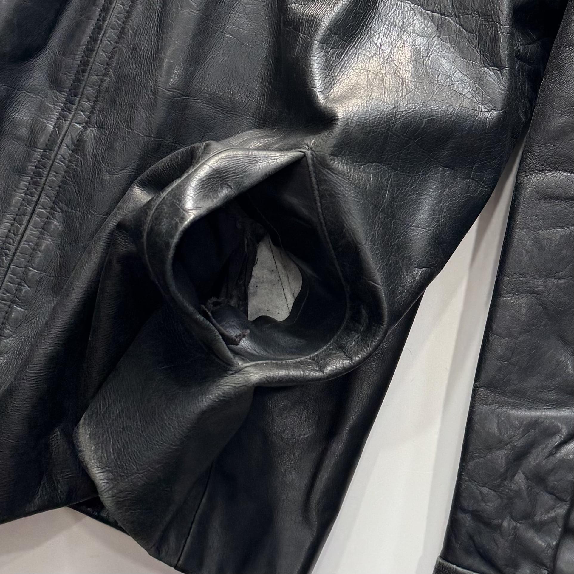 [105~110] OLD GAP Leather Jacket 10