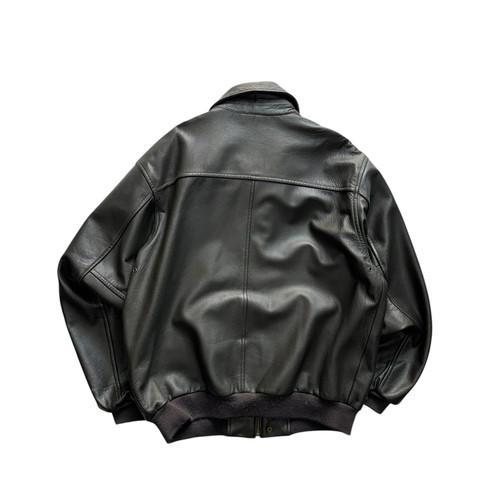 [105] LL Bean A2 Bomber Leather Jacket 8