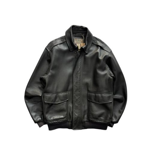 [105] LL Bean A2 Bomber Leather Jacket 2