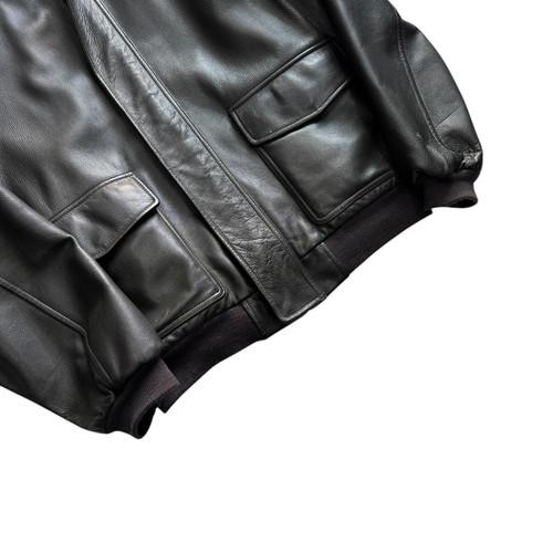 [105] LL Bean A2 Bomber Leather Jacket 5