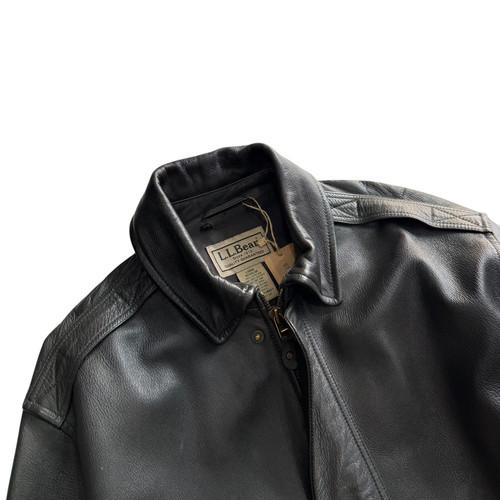 [105] LL Bean A2 Bomber Leather Jacket 3