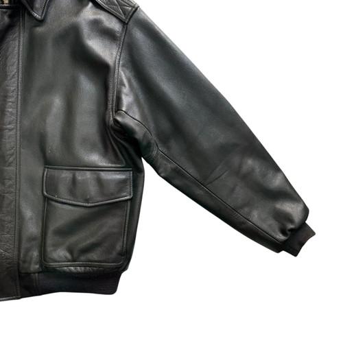 [105] LL Bean A2 Bomber Leather Jacket 7