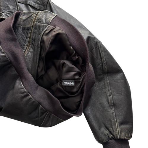 [110] LL Bean A2 Bomber Leather Jacket 6