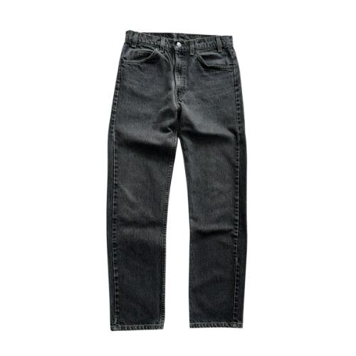 [30.5] 90's Levis 505 Black USA Made [LV1381] 2