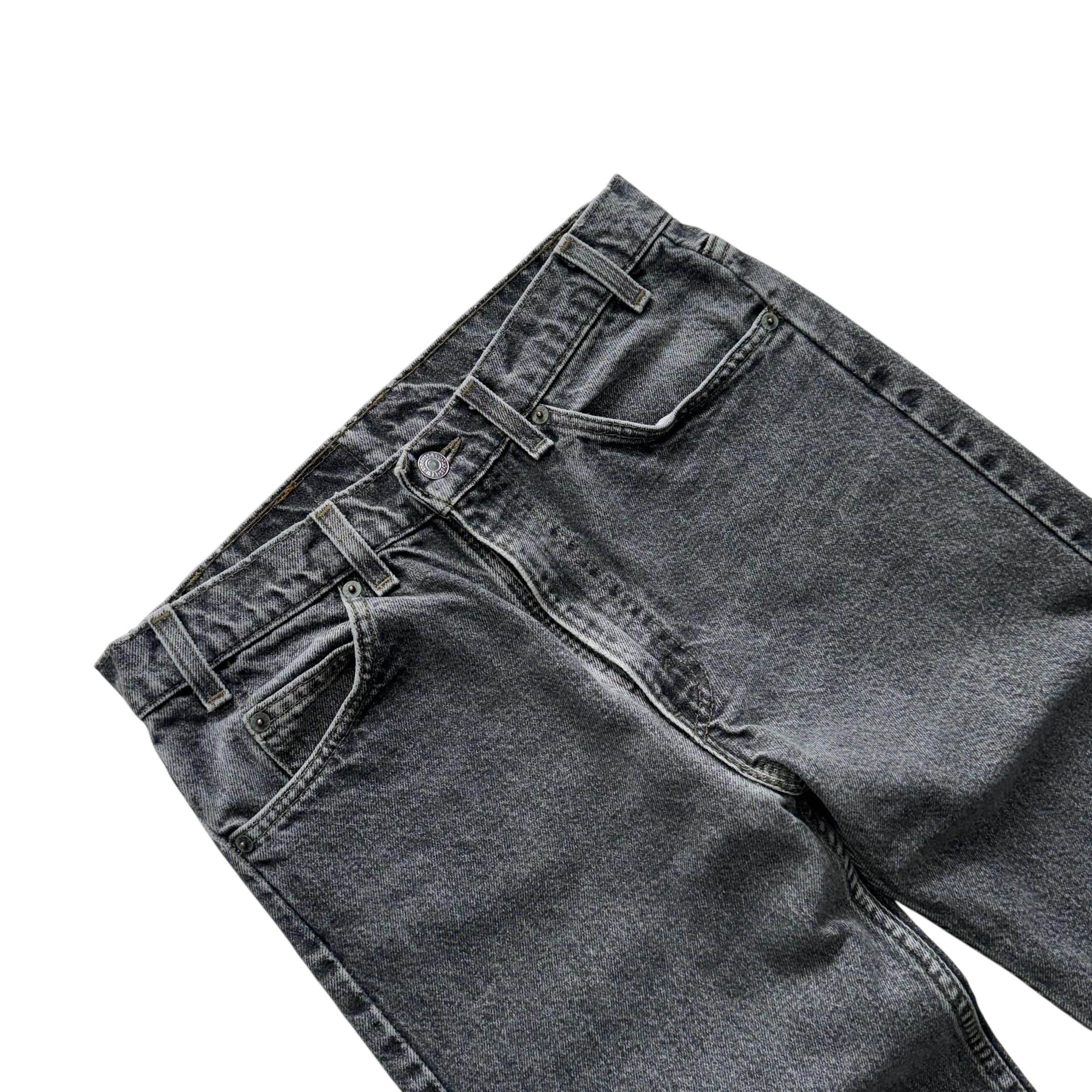 [30.5] 90's Levis 505 Black USA Made [LV1381] 11