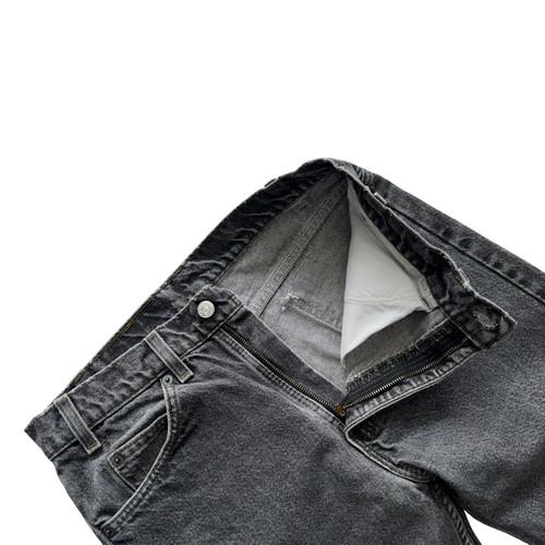 [30.5] 90's Levis 505 Black USA Made [LV1381] 4