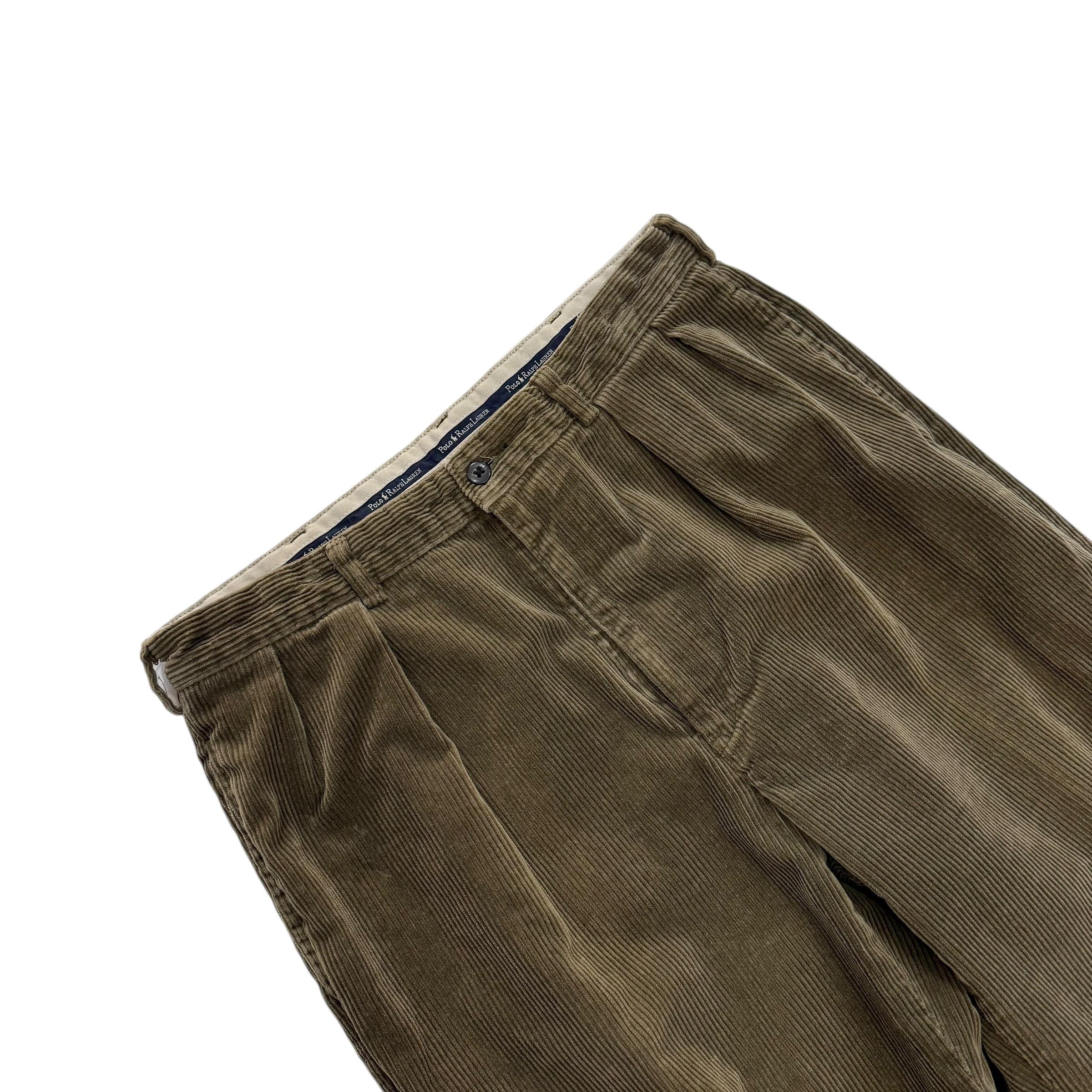 [33] 90's Polo Ralph Lauren Corduroy Andrew Pants 10