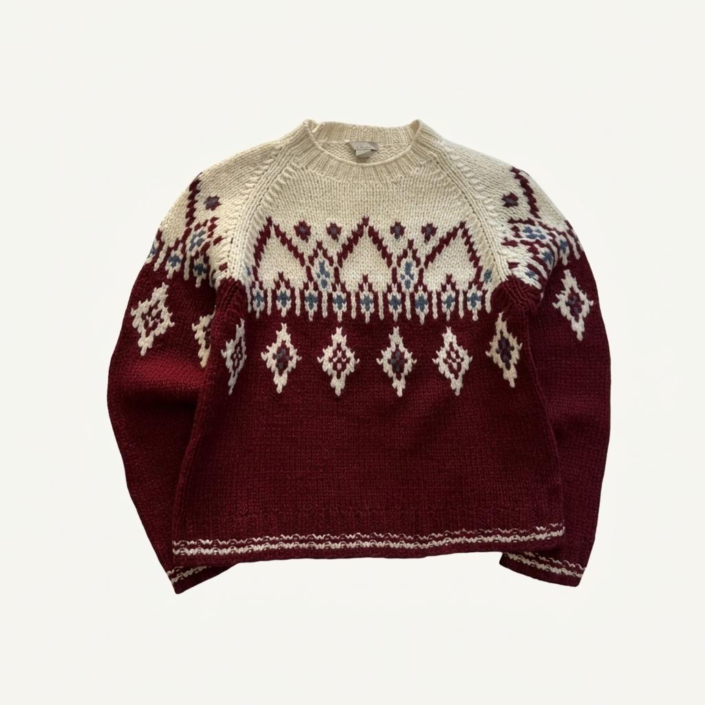 [98] J.Crew Hand Knit Sweater 1