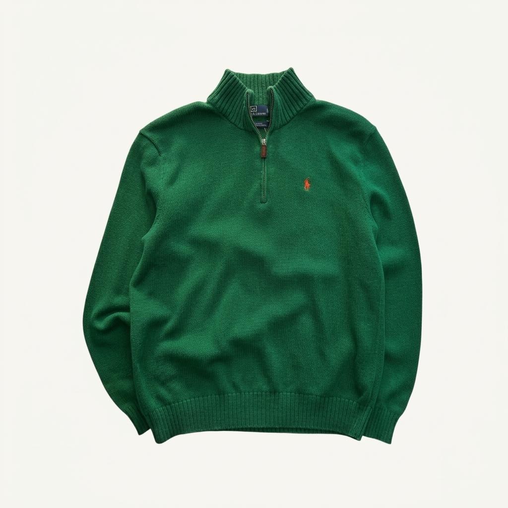 [100] Polo Ralph Lauren Quarter Zip Sweater 1